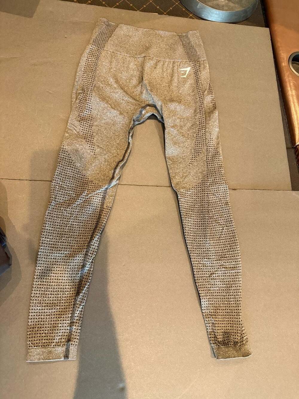 Gymshark Vital Seamless 2.0 Leggings Fawn Marl Size M